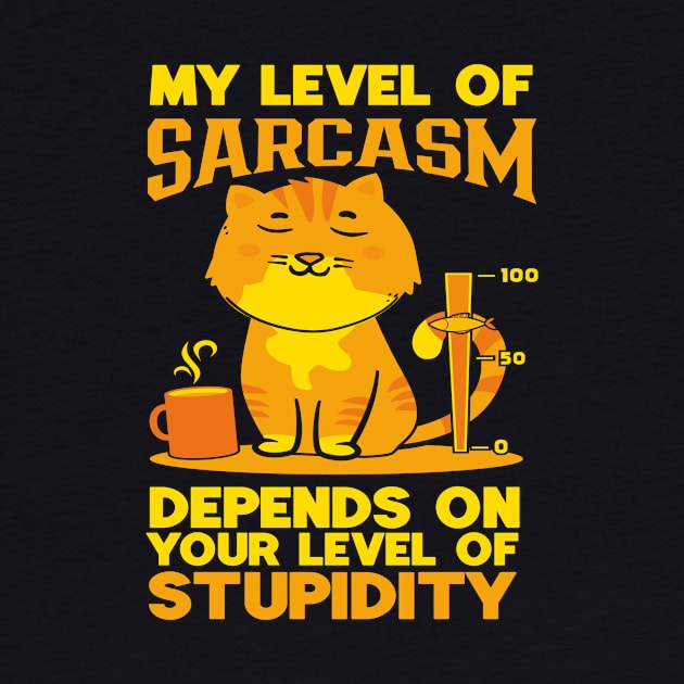 Sarcastic Cat | Hilarious Cat | Funny Cat by ZiaZiaShop